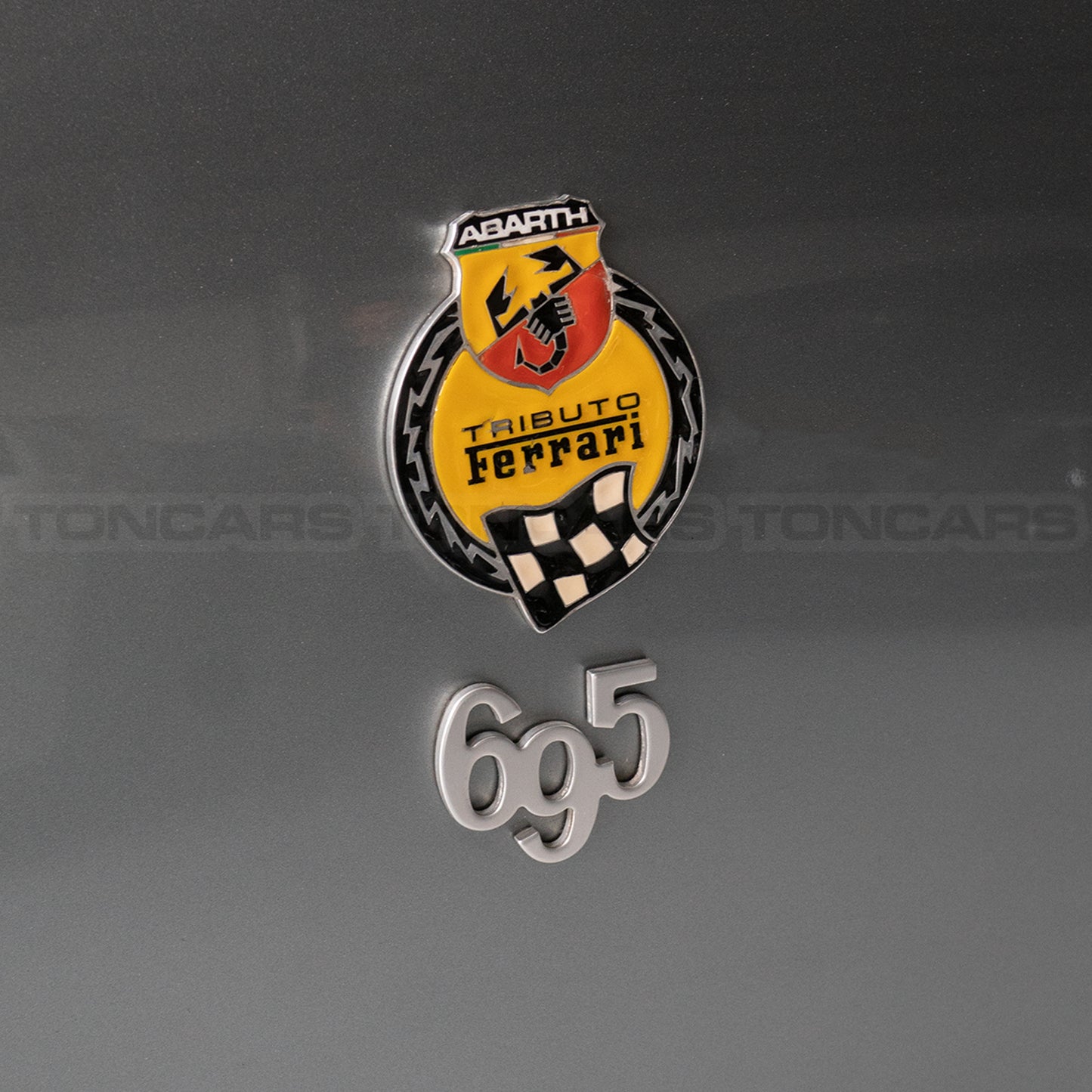 2015 Fiat Abarth 695 Tributo Ferrari Titanio Grey