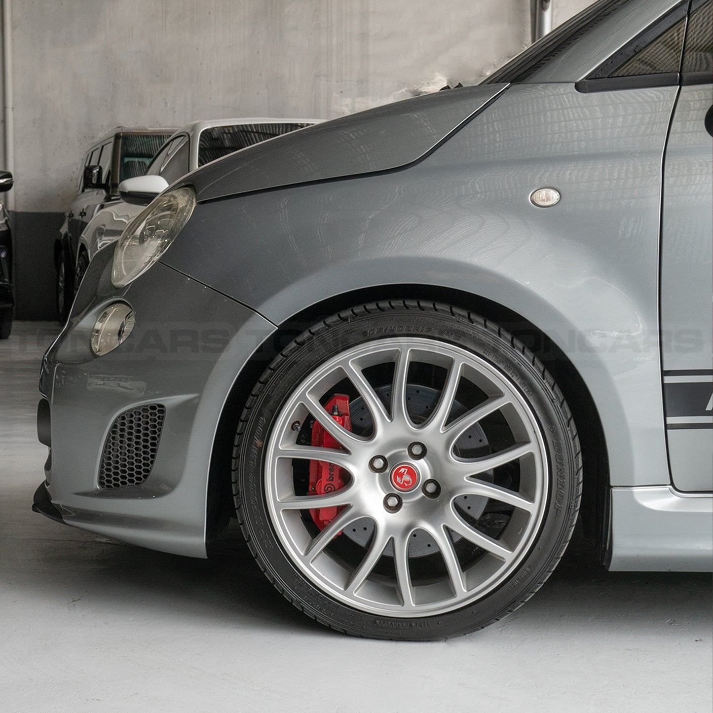 2015 Fiat Abarth 695 Tributo Ferrari Titanio Grey