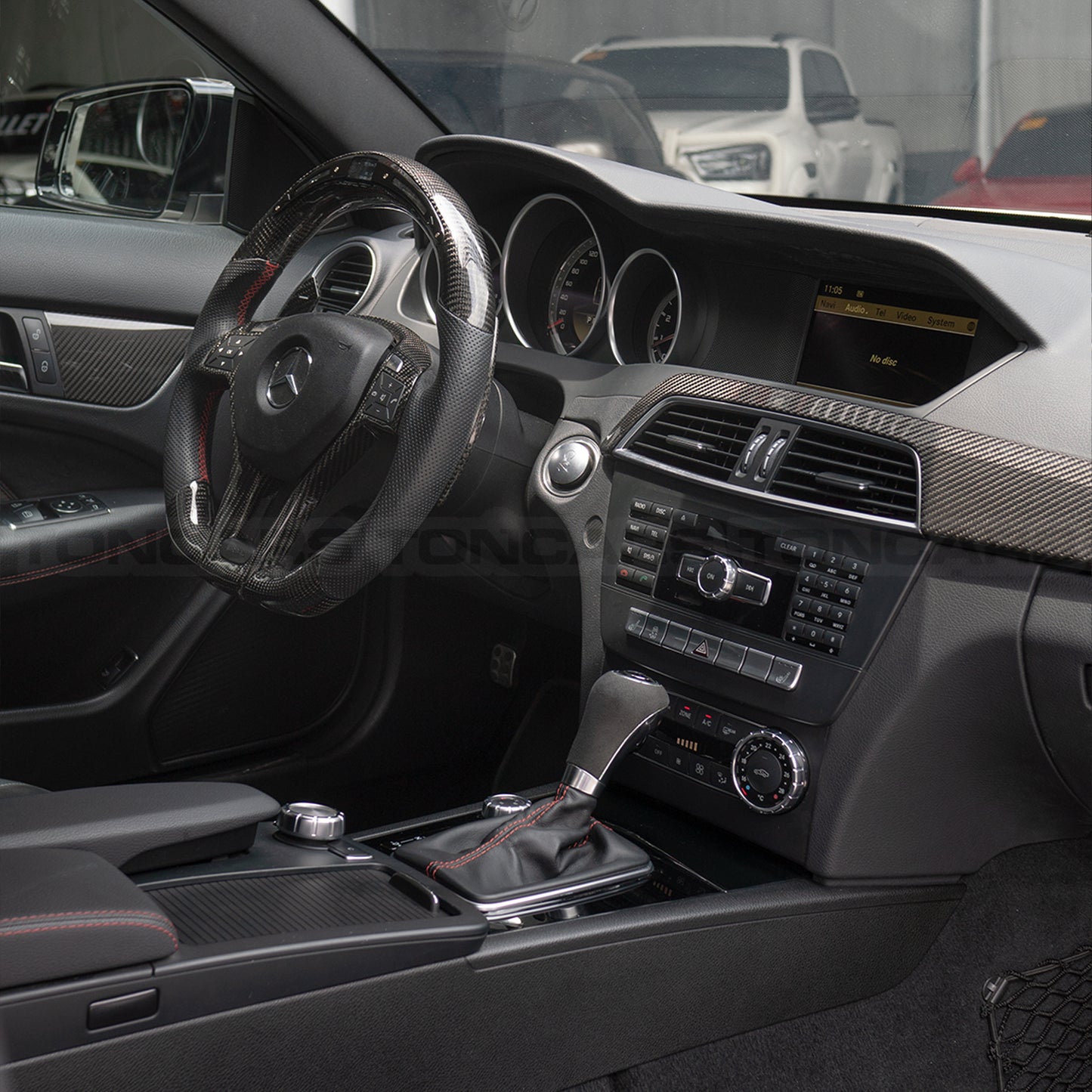 2012 Mercedes Benz C63 AMG Black Series Diamond White Metallic