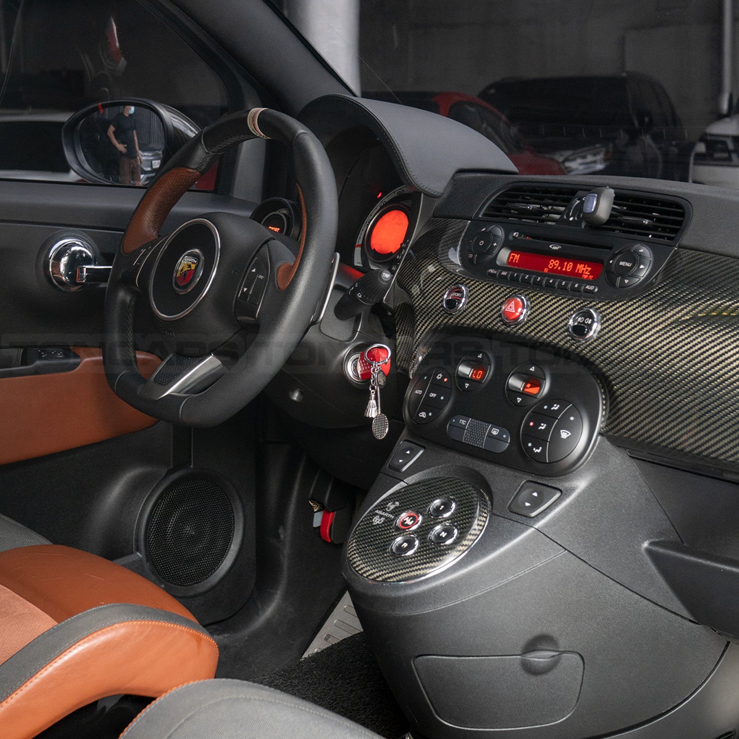 2015 Fiat Abarth 695 Tributo Ferrari Titanio Grey