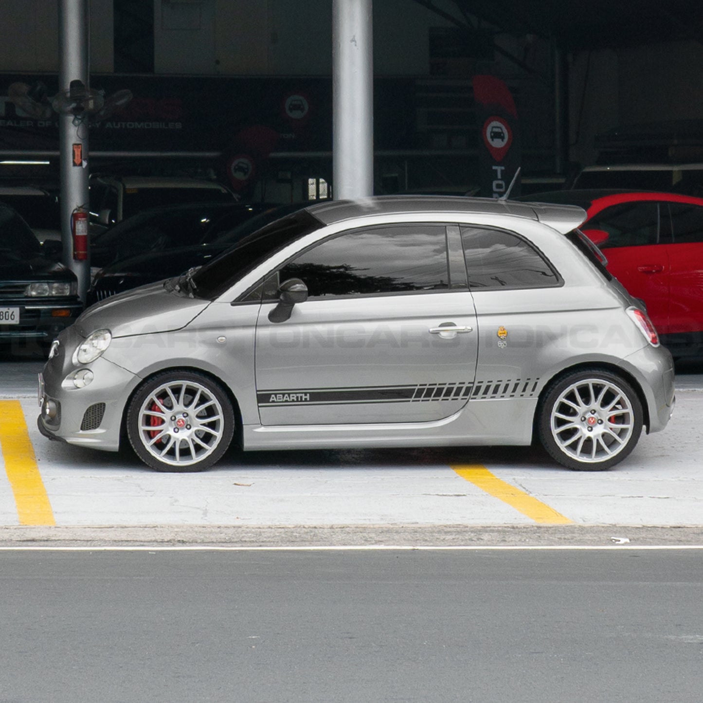 2015 Fiat Abarth 695 Tributo Ferrari Titanio Grey