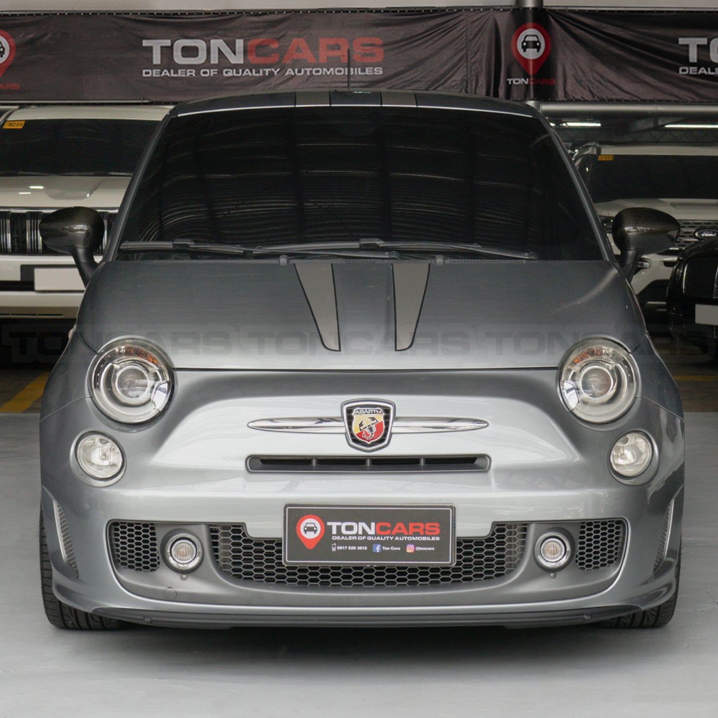 2015 Fiat Abarth 695 Tributo Ferrari Titanio Grey
