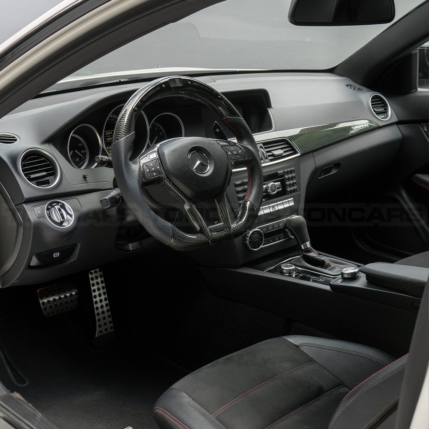 2012 Mercedes Benz C63 AMG Black Series Diamond White Metallic