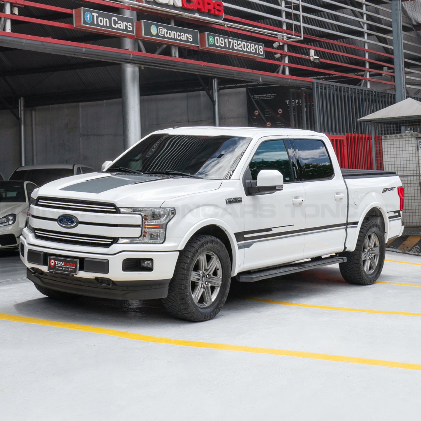 2020 Ford F150 3.5L Lariat Sport Oxford White