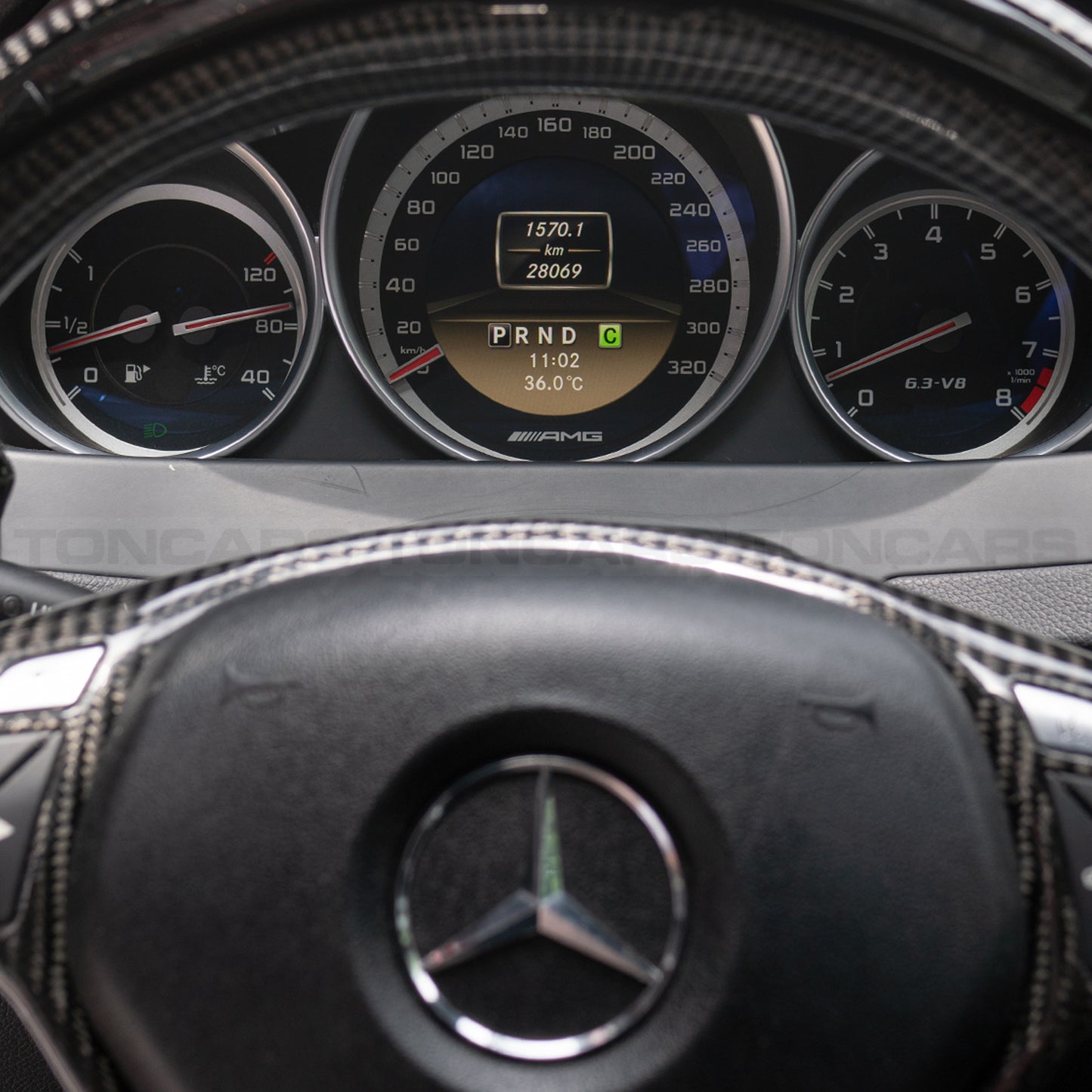 2012 Mercedes Benz C63 AMG Black Series Diamond White Metallic