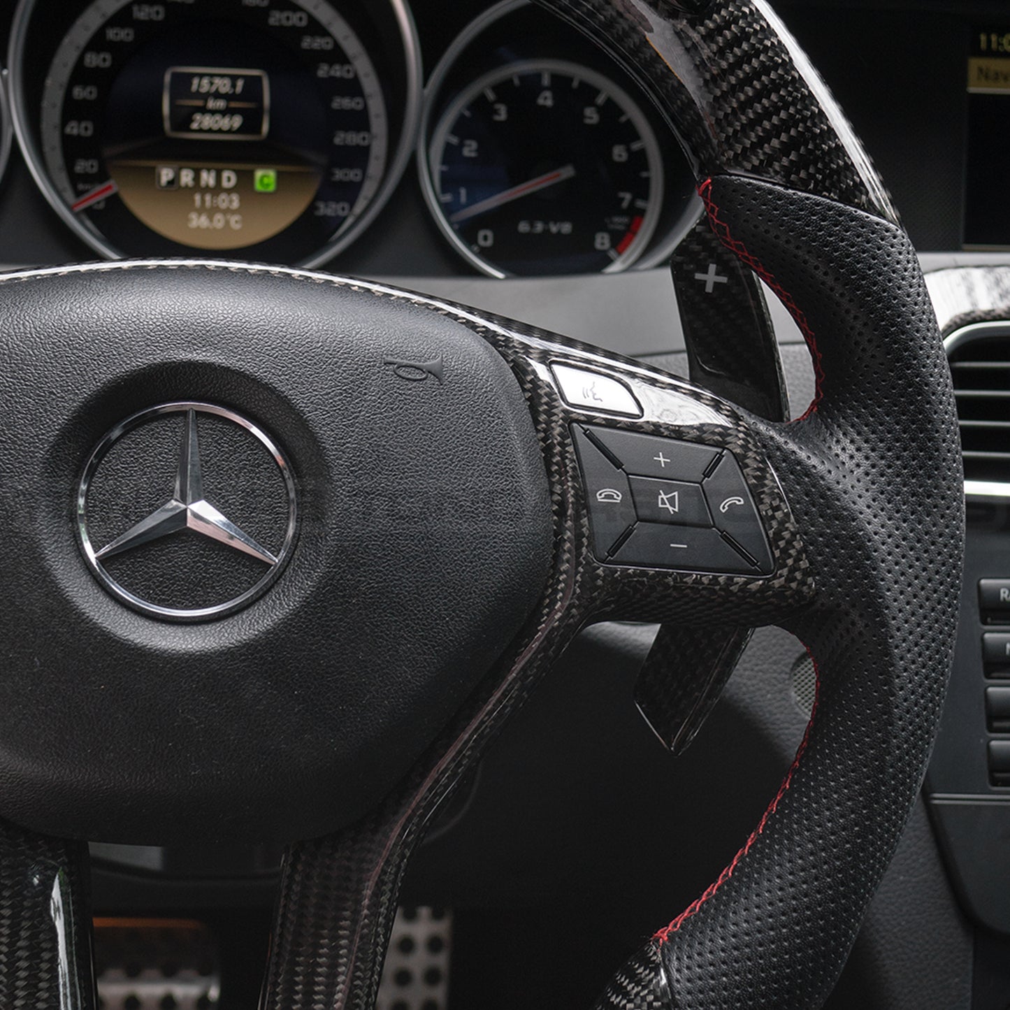 2012 Mercedes Benz C63 AMG Black Series Diamond White Metallic