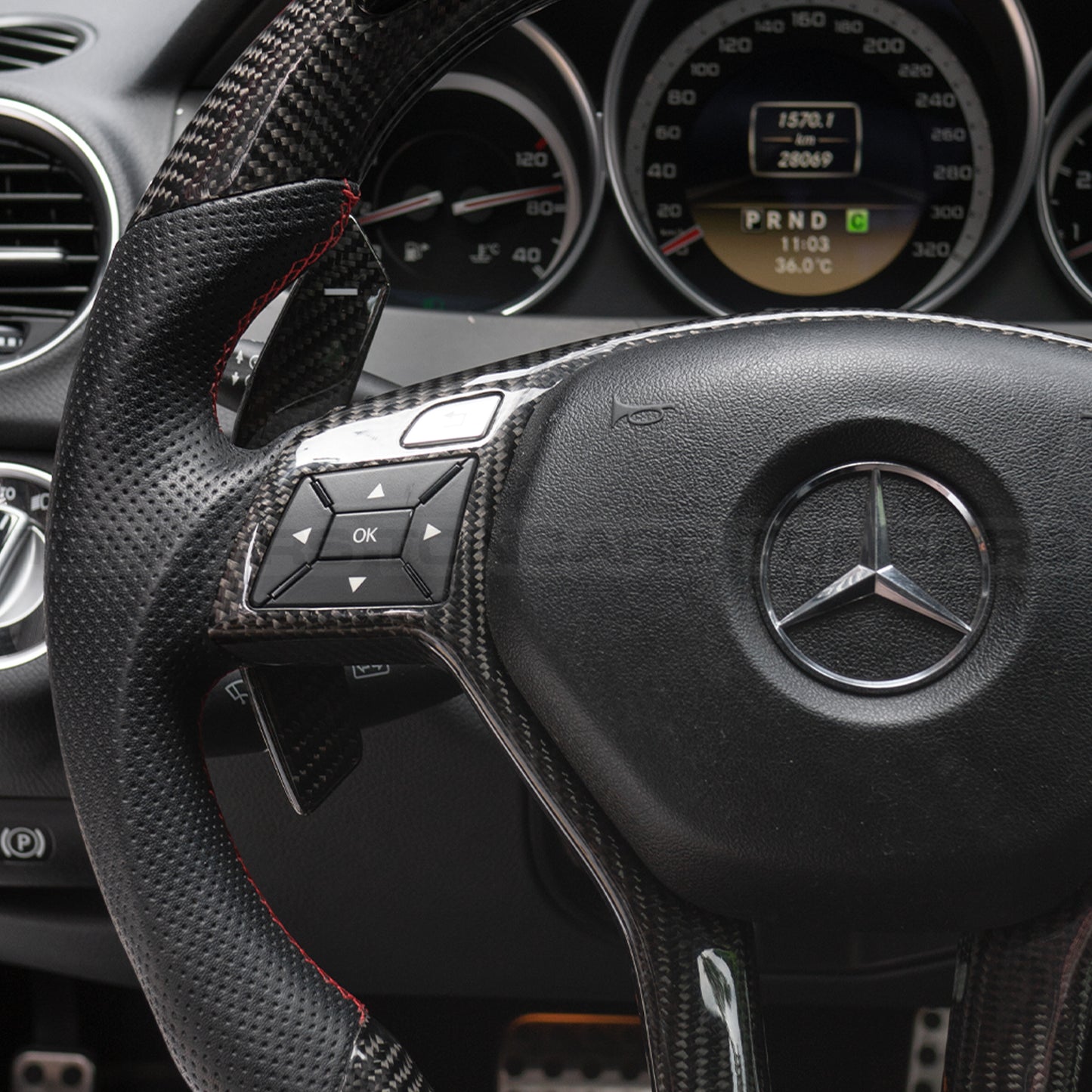 2012 Mercedes Benz C63 AMG Black Series Diamond White Metallic