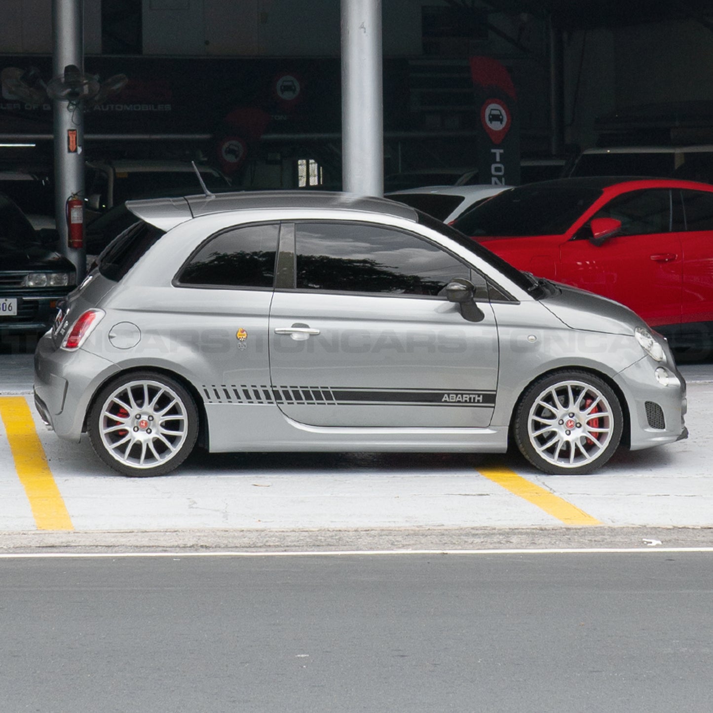 2015 Fiat Abarth 695 Tributo Ferrari Titanio Grey