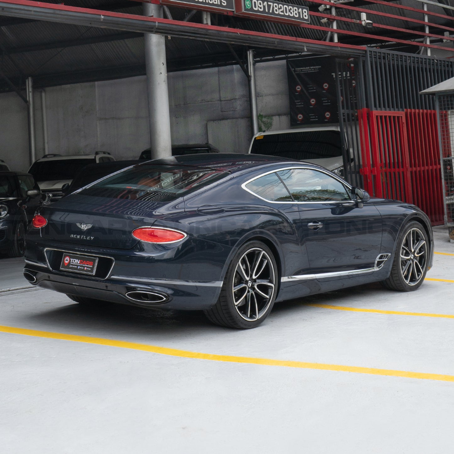 2019 Bentley Continental GT Imperial Blue