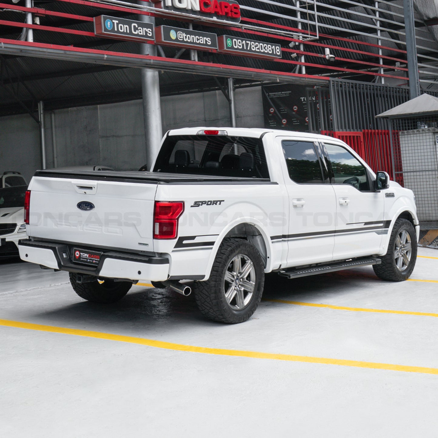 2020 Ford F150 3.5L Lariat Sport Oxford White