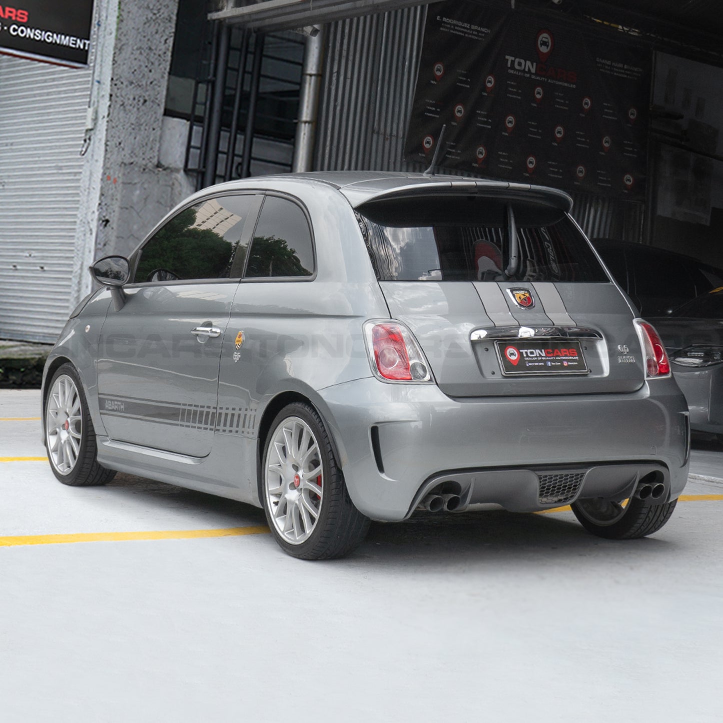 2015 Fiat Abarth 695 Tributo Ferrari Titanio Grey