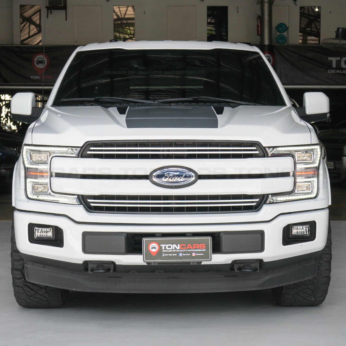 2020 Ford F150 3.5L Lariat Sport Oxford White