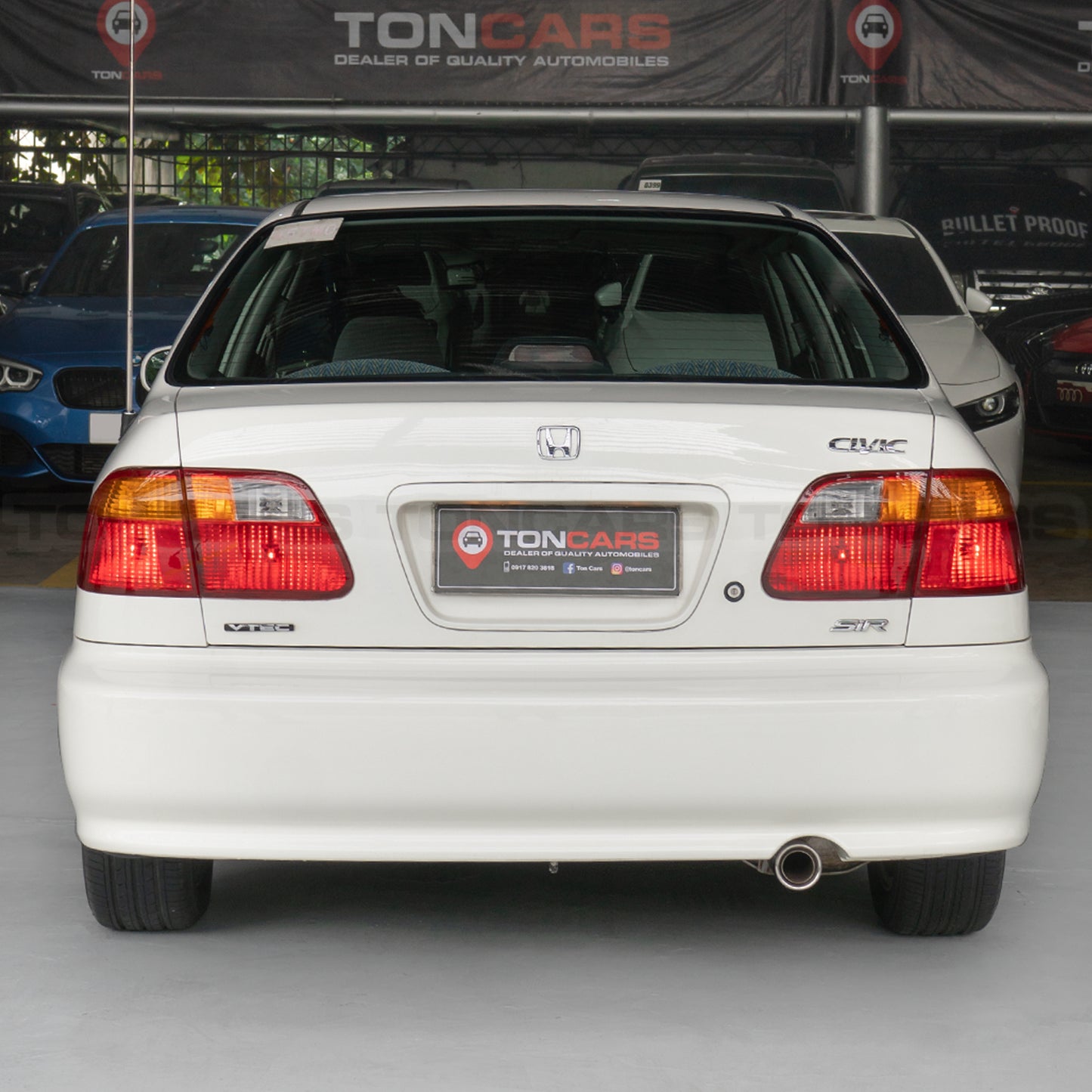 2000 Honda Civic SiR White