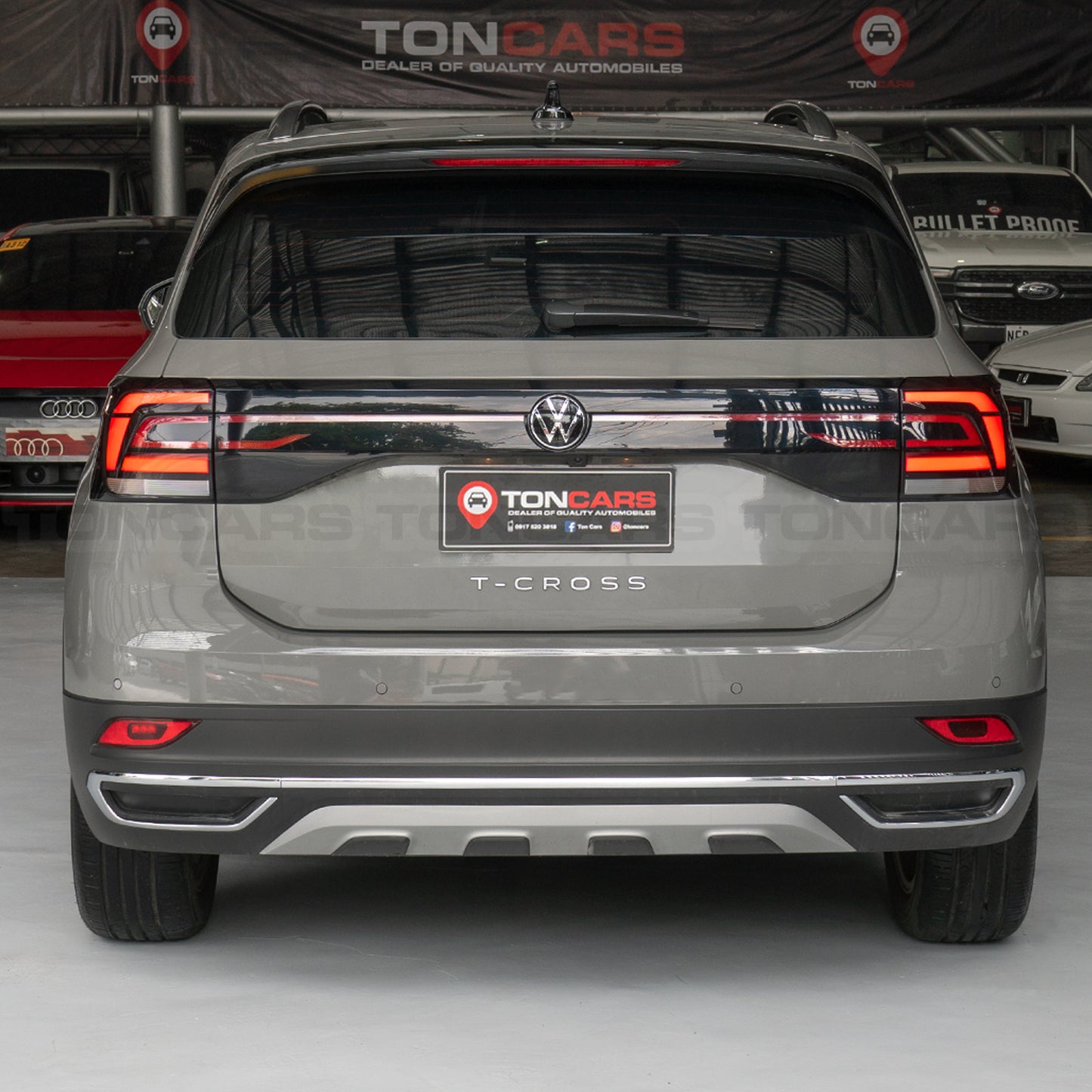 2022 Volkswagen T-Cross 1.5L Moonstone Gray