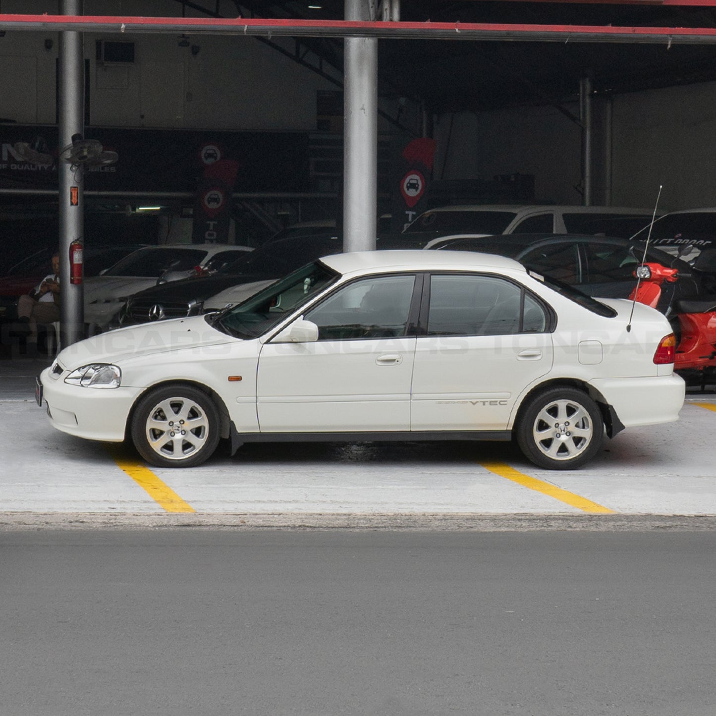 2000 Honda Civic SiR White