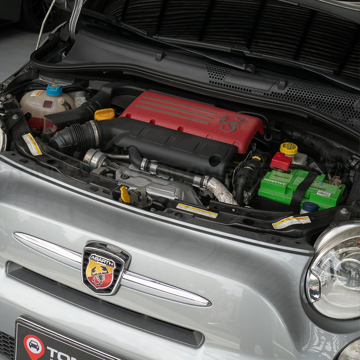 2015 Fiat Abarth 695 Tributo Ferrari Titanio Grey